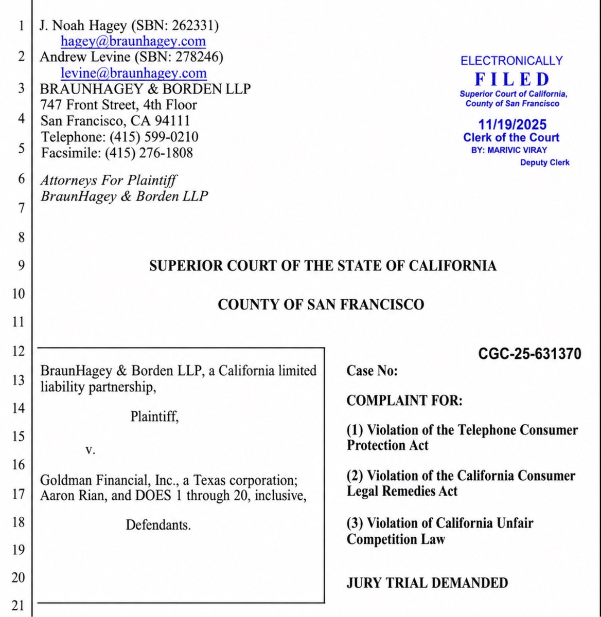 Commentary27227's tweet photo. I’m finally getting a worth adversary to try and take me down… Part of being a predatory lender means my victims don’t have the means for recourse or justice. Where the hell did these guys come from…

#scam #goldmanfinancial #aaronrian #expproud #predatorylender https://t.co/lPlzmpmyzd