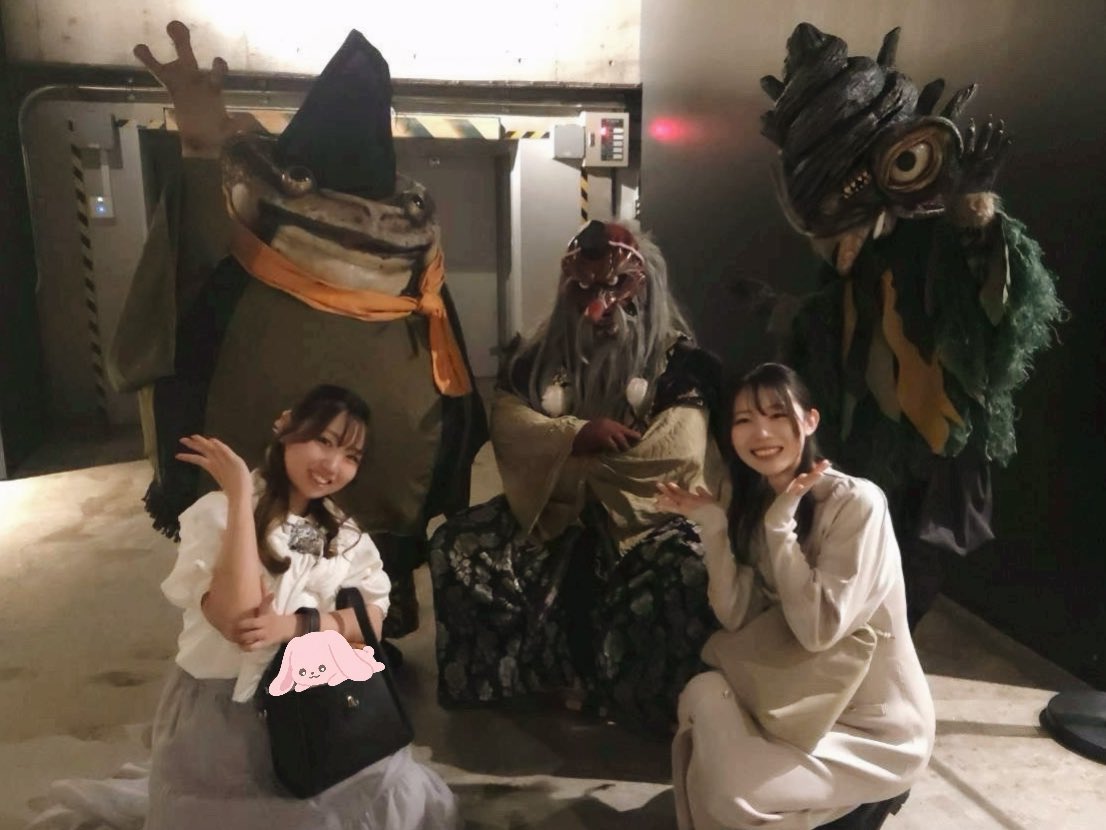 takashio0511's tweet photo. えみたんとのお出かけ②

ずーっと行く機会を狙ってた｢動き出す妖怪展｣にえみたんと行ってきました(•Ӫ•)

百鬼夜行絵巻や餓者髑髏等怖いよりも美しいとか高揚感が勝る展示で、大変楽しかったです🙂‍↕️💗

この世には私の知らない妖怪がたくさんいるんだなー、久々に妖怪図鑑買ってみようかなー🤔 https://t.co/lh6zbxIjvM