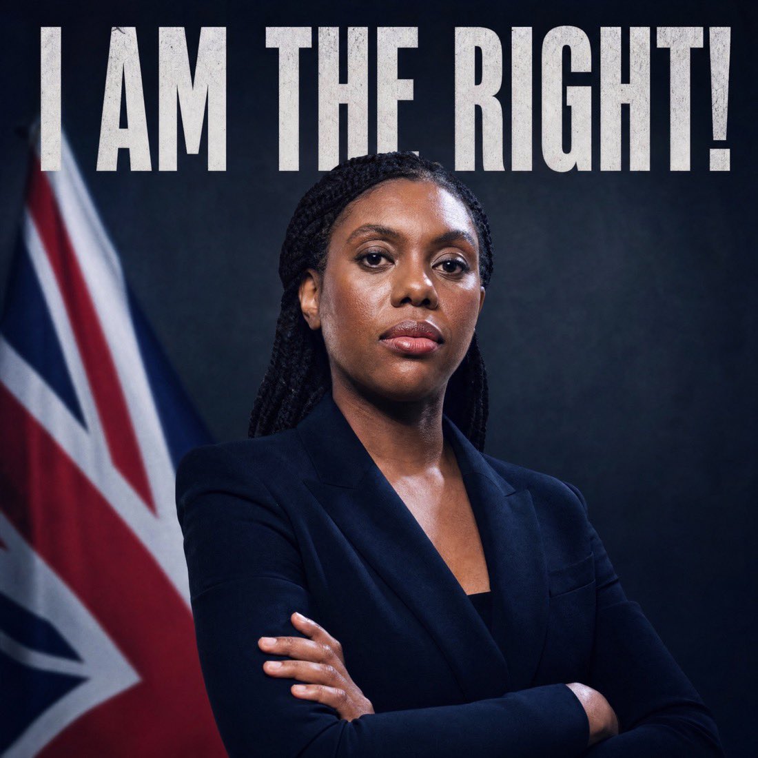 Days ago, Kemi Badenoch stood for us all against extremism and vile antisemitism. She stood with the Jewish community.

She declared, “I am the right,” and that she was proud to be. We need her strength and determination for a better future.

Vote for hope. Vote Conservative.