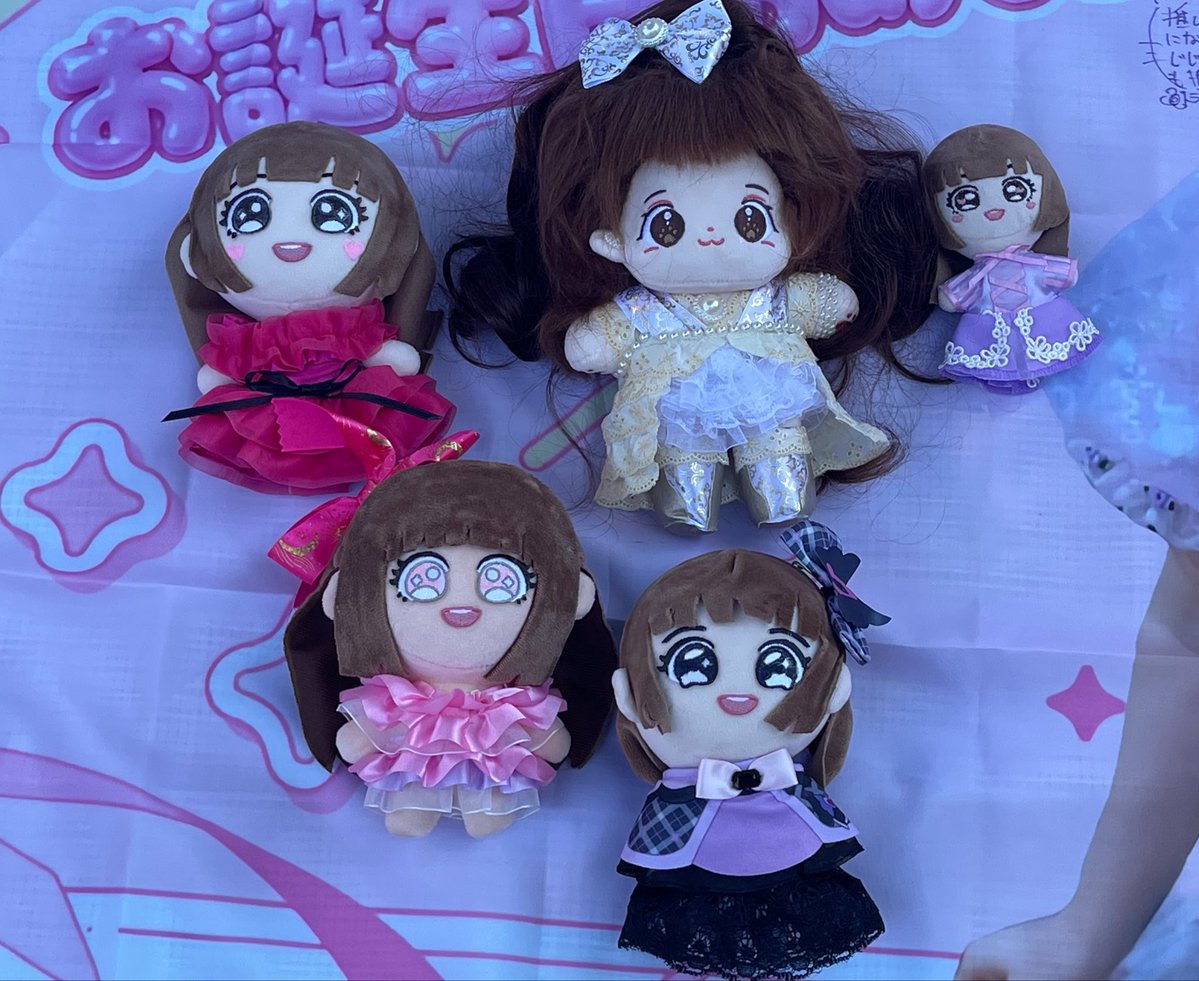 しょこたん　ぬい　衣装 しょこたん20周年 今回もしょこたんぬい企画に参加させてもらったけど