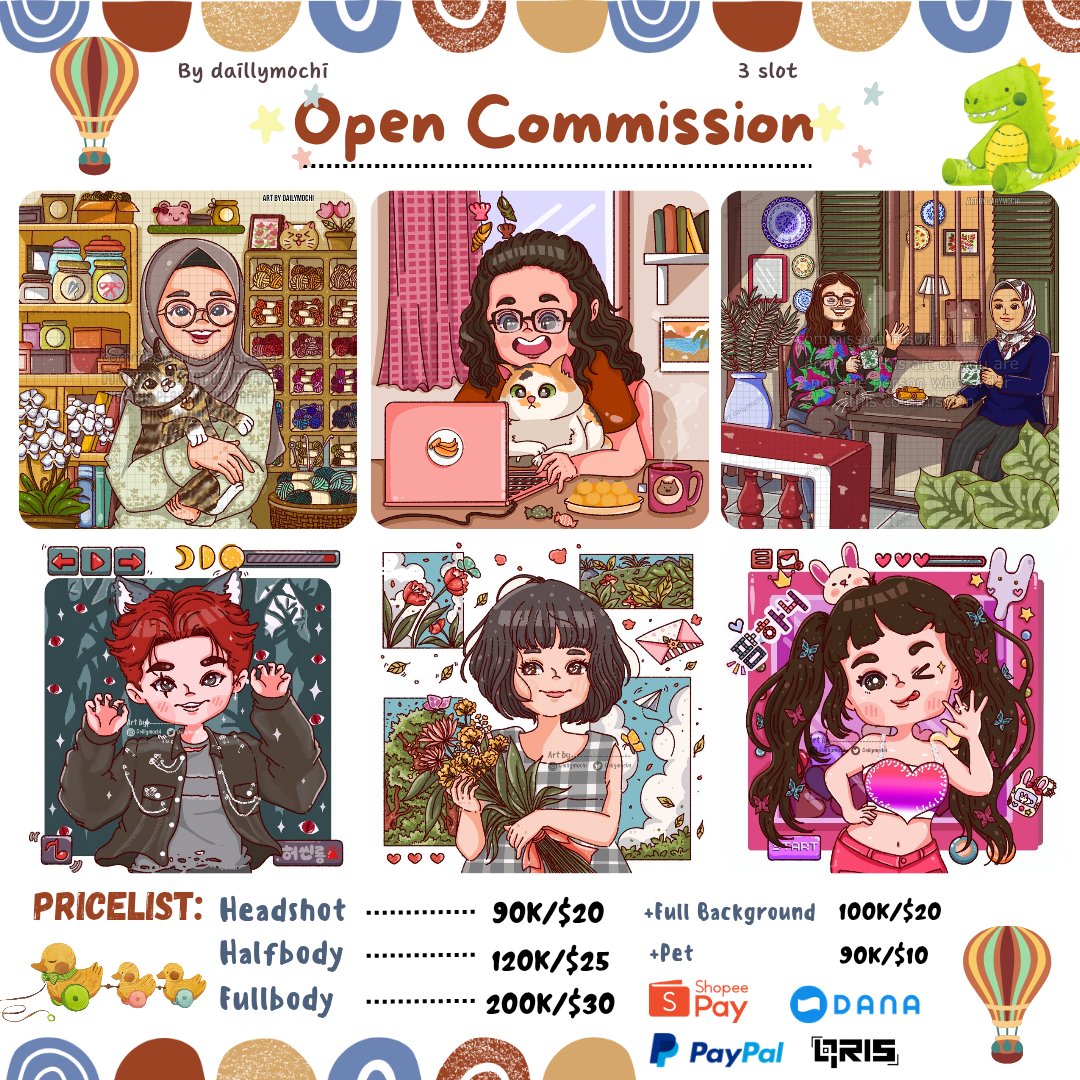 Mochi (もち) Open Commis WA/IG 📩 tweet media