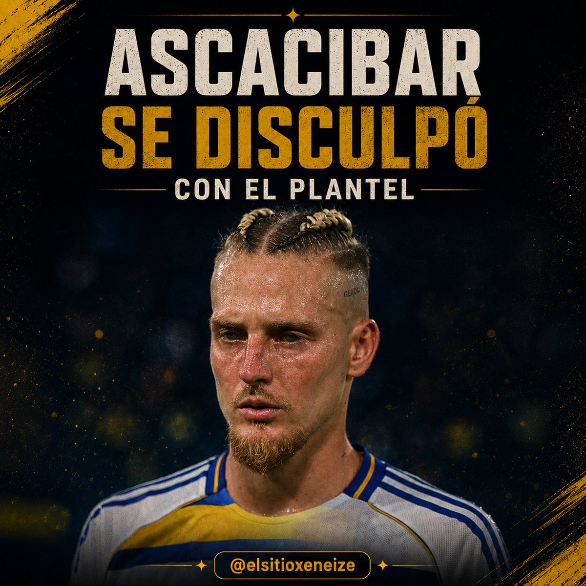 ElSitioXeneizee's tweet photo. 🇷🇺🙏🏻 Tras el final del partido en Guayaquil, Santiago #Ascacibar charló con sus compañeros y les dejó en claro que se siente apenado por haber dejado al equipo con 1 menos gran parte del encuentro.

🗣️”El Ruso” comentó que trabajará para que esto NO se repita. 

▶️El plantel apoyó al mediocampista.

ℹ️@Tato_Aguilera