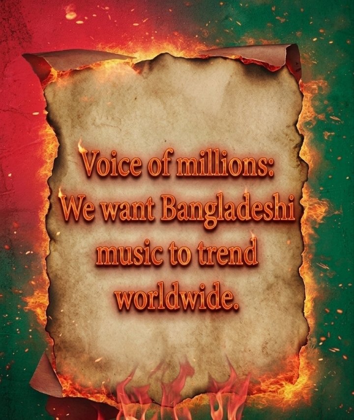 ChityOv's tweet photo. We humbly ask for transparent @Spotify charts in Bangladesh that reflect listeners’ real streams &amp; support local artists.
It’s time for accurate rankings, data &amp; equal visibility for the Bangladeshi music industry.
#BDdeserveSpotifyChart
#BringSpotifyChartstoBD
#SpotifyBangladesh https://t.co/qEDfiMyjEU