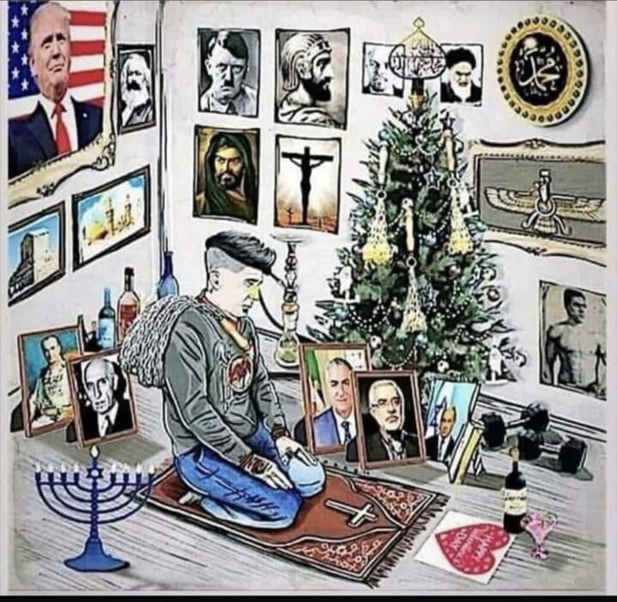 TeoShahin's tweet photo. اردوگاه سلطنت طلبان!
#پهلوی_شیاد https://t.co/ZQlBuCm7IC