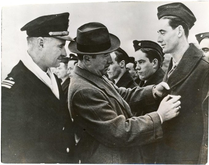Jimfrombaseball's tweet photo. "It was typical of Ted Williams to become a Marine Air Corps pilot and see action and almost get shot down.
He was a remarkable American, as well as a remarkable ballplayer.
His passing so close to a National holiday, on July 5, 2002, seems part of a divine plan, so we can always remember him not only as a great player, but also as a great patriot."
Vin Scully.