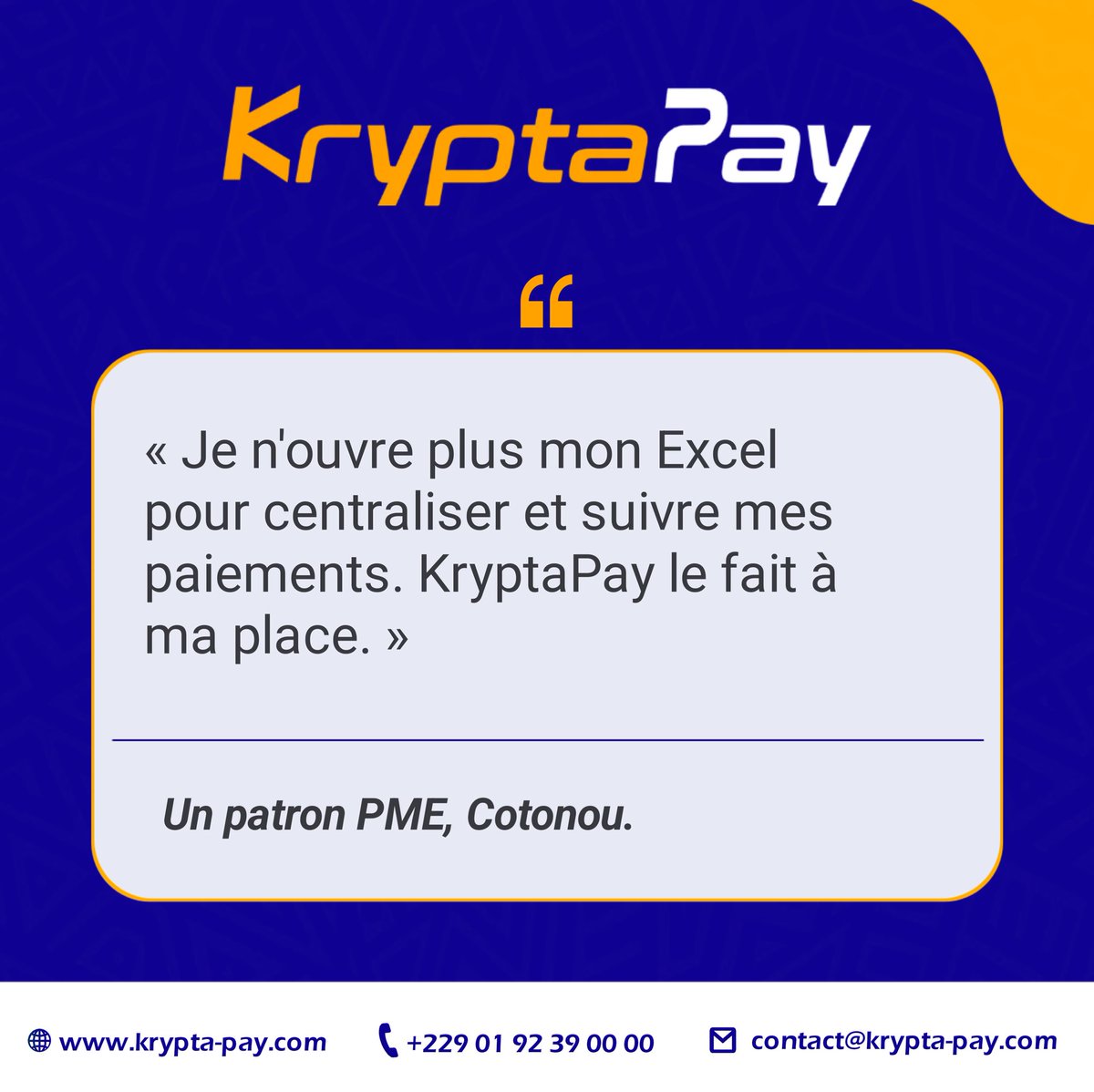 KryptaPay tweet media