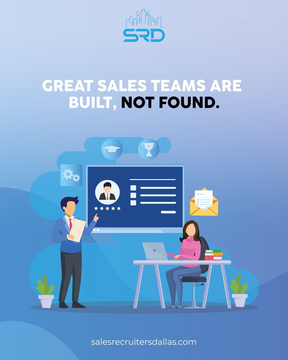 SalesRecDTX's tweet photo. The best sales talent isn’t applying — they’re already performing.

We help businesses connect with top performers before the competition does.

Stop sorting resumes. Start hiring smarter.
🌐 https://t.co/4t6ZCmrSjU

#salesrecruitersdallas #salesrecruiting #toptalent https://t.co/aNrHbrRwzr