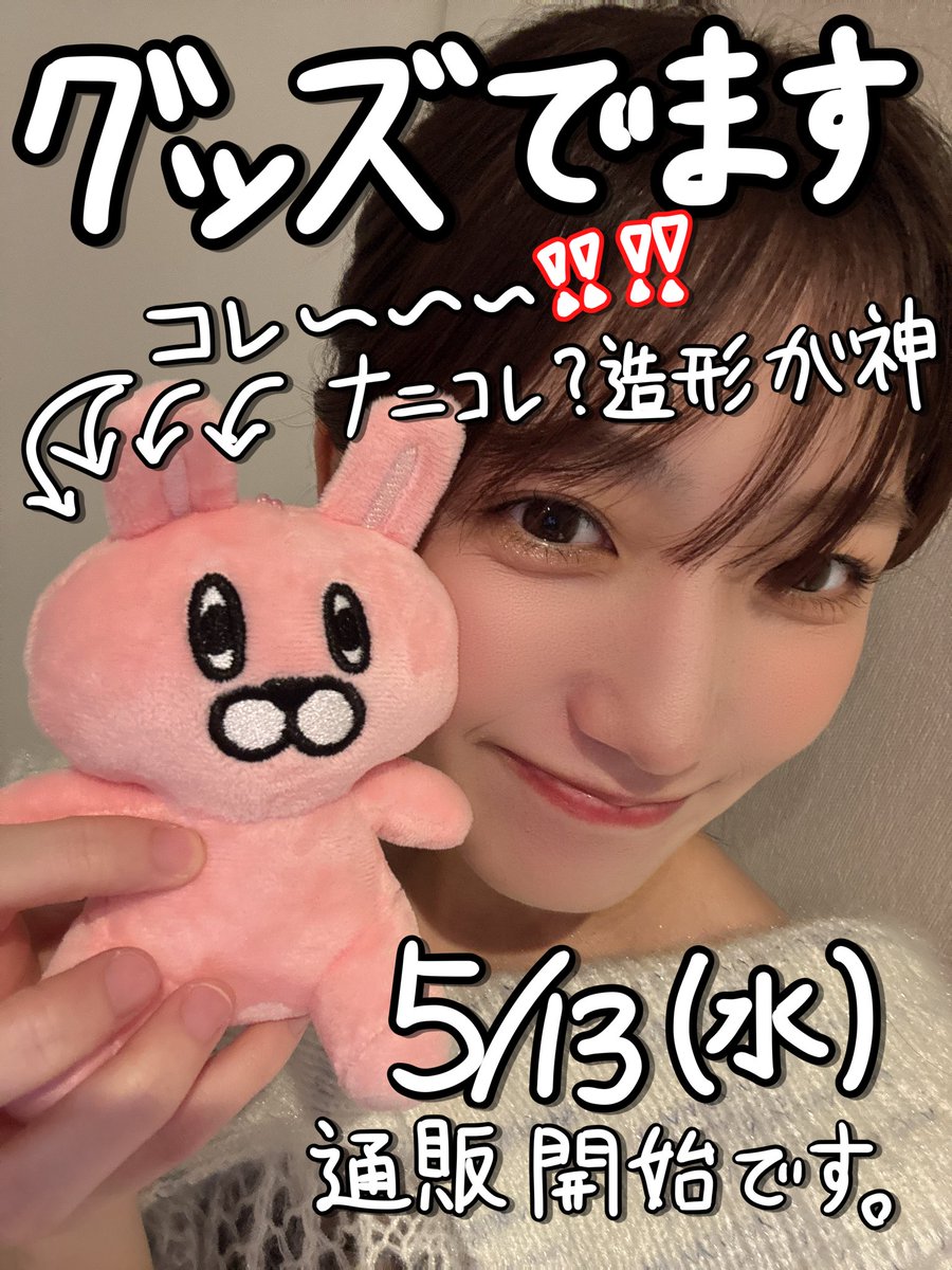 逃げ水あむ ぬいぐるみ・アクスタ・ソロマフラータオル セット売り グッズでます‼️‼️‼️‼️‼️‼️‼️‼️‼️‼️ ワンマンで販売した
