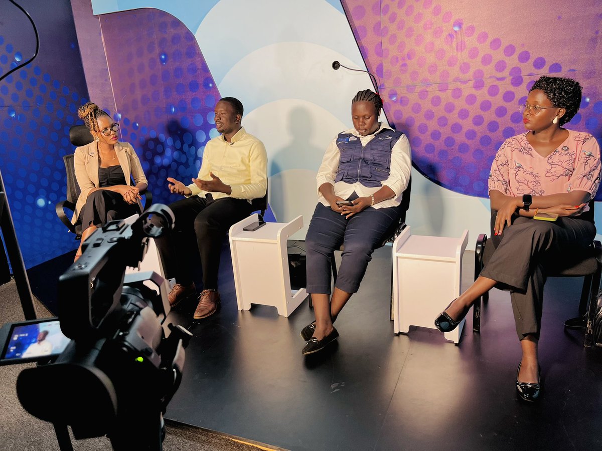 FarajaDTv's tweet photo. Ongoing: Live discussions with youth delegates from the @EU_YSBUg as they commemorate five decades of partnership between the European Union and Uganda. 
The dialogue also highlights opportunities to strengthen collaboration, address existing gaps, and advance a more inclusive and impactful partnership for the next generation.