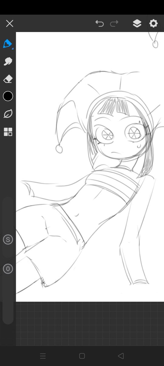 Yolkzoi's tweet photo. #pomni sketch https://t.co/xJHJtnB2aR