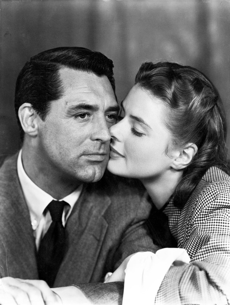 i’m obsessed with these photos of ingrid bergman and cary grant
