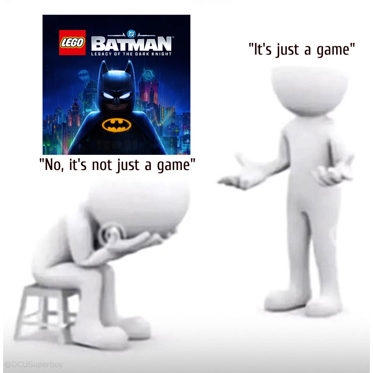 DCUSuperboy's tweet photo. It's more than a game!!! 😅 https://t.co/Sk7TNppowt