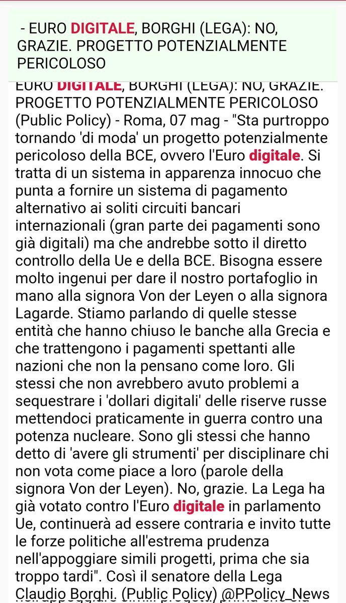 Claudio Borghi A. tweet media
