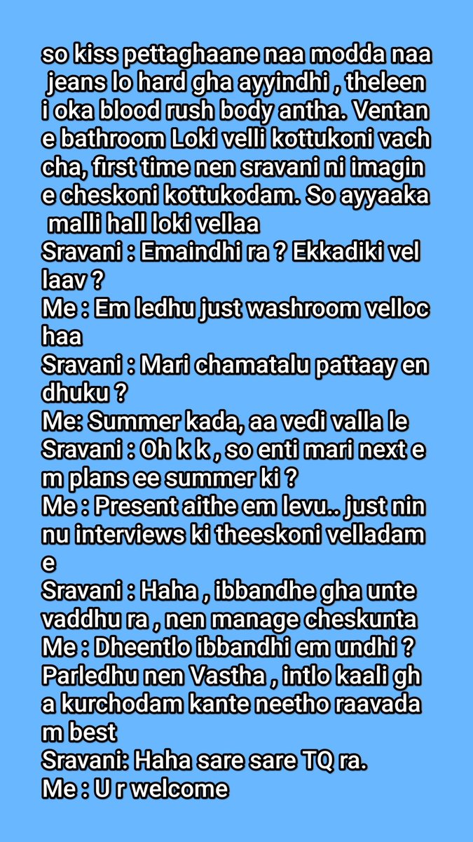 HydRaghava's tweet photo. My own story https://t.co/NO3q1Mm1TZ