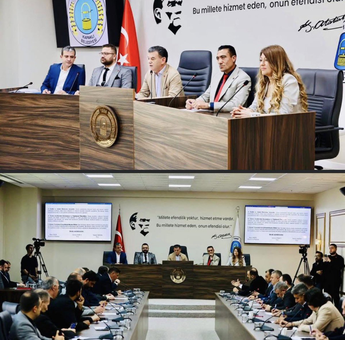 ozekbaris's tweet photo. Belediye Meclisi Mayıs ayı olağan toplantımızı komisyon raporlarını görüştüğümüz ikinci oturum ile tamamladık. 

Aldığımız kararların ilçemize ve hemşehrilerimize hayırlı olmasını diliyorum.

#İşimizGücümüzKapaklı
#tekirdağ
#kapaklı
#barışözek https://t.co/EpQDe3qsNB