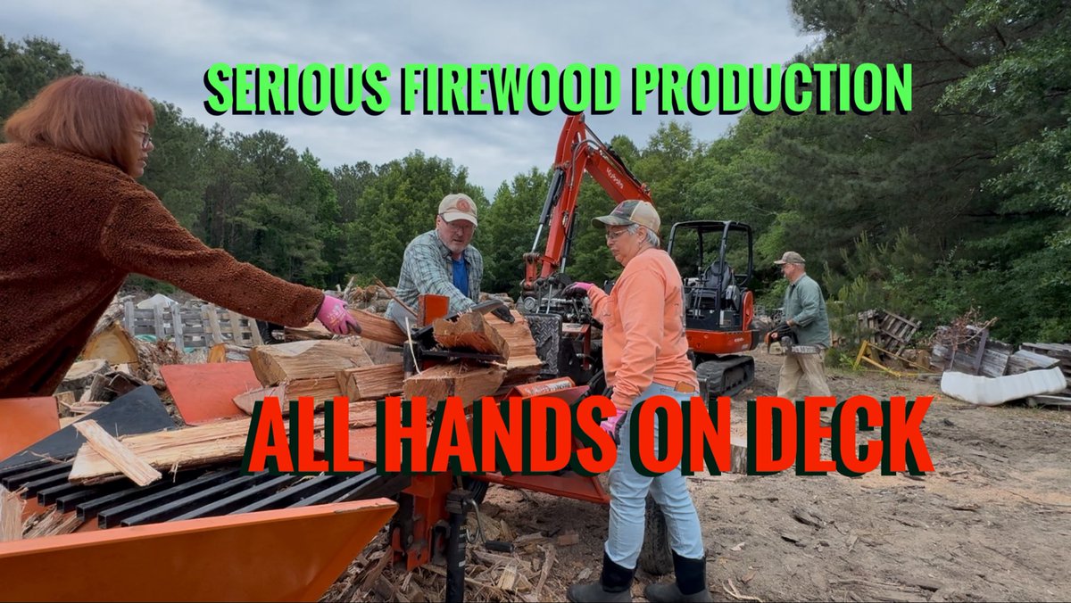 BusyLittleShop's tweet photo. Firewood Processing with a PRO Woodyard Setup / @RicksOutdoors29127 
https://t.co/4GUR63Ay8L https://t.co/u1CJ0LBRfc