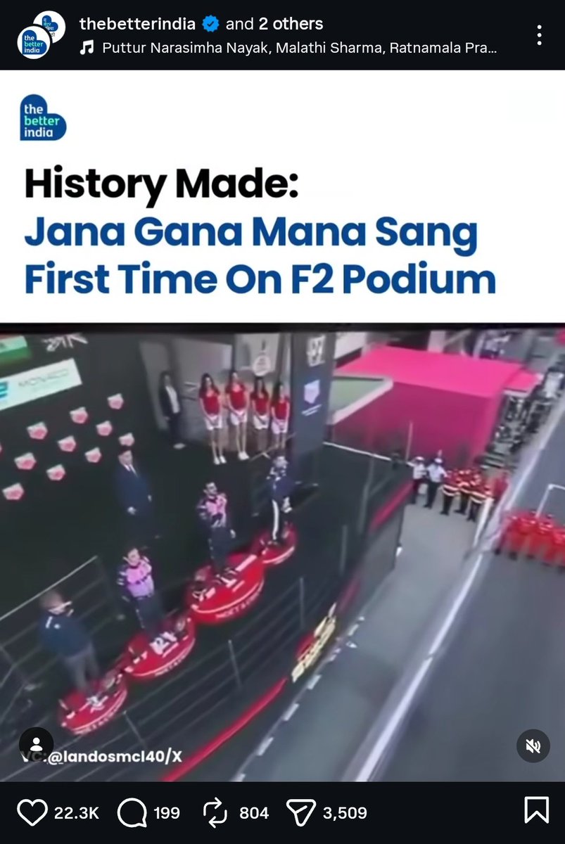 TheKhelIndia's tweet photo. 🚨 FAKE NEWS ALERT 🚨

Several major social media news outlets are currently posting about Kush Maini winning at Monaco! 

Just for clarification , this victory of Kush is from the 2025 race, not a recent result...! 🤦‍♂️ https://t.co/FyAEbURZaD