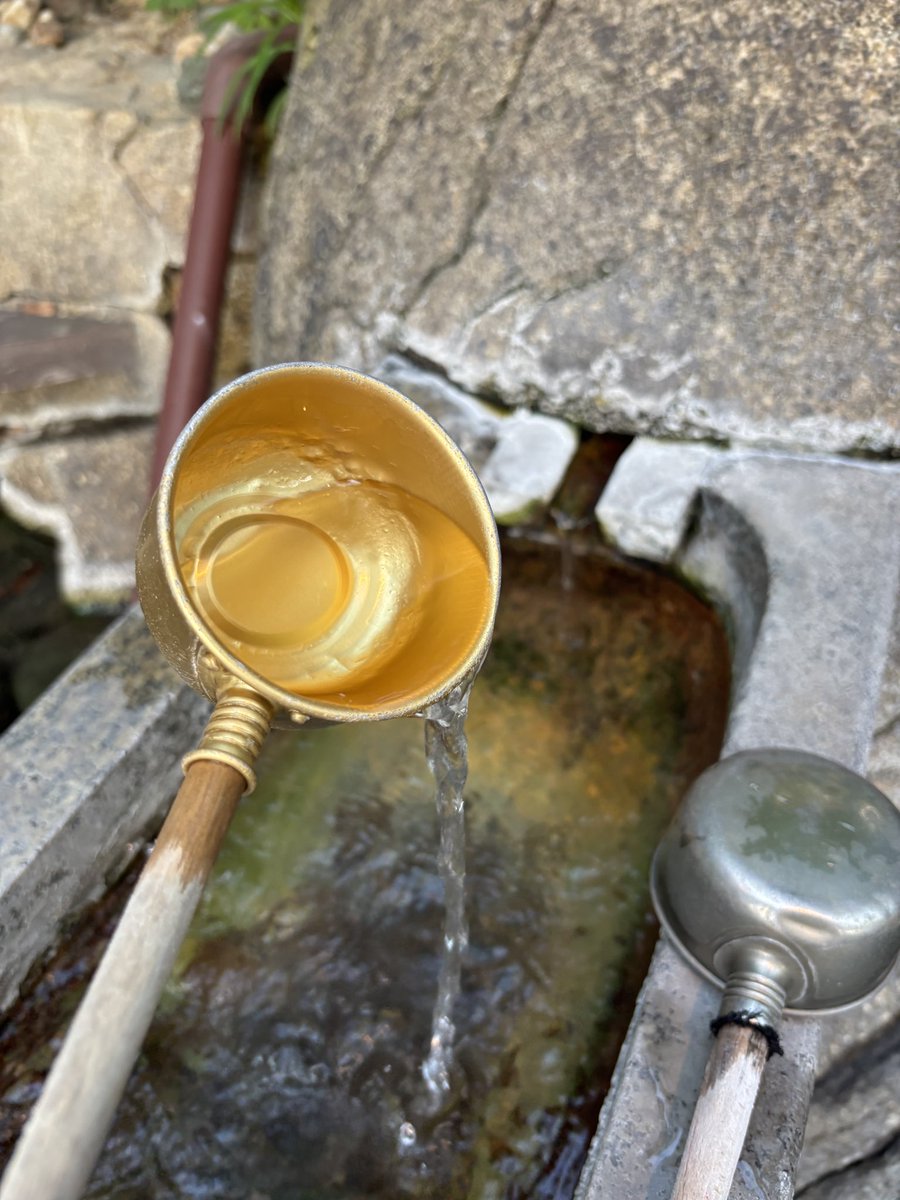 hs_oshimy's tweet photo. 山代温泉♨️源泉足湯
飲める温泉でした！ https://t.co/yB8fsSnb2E