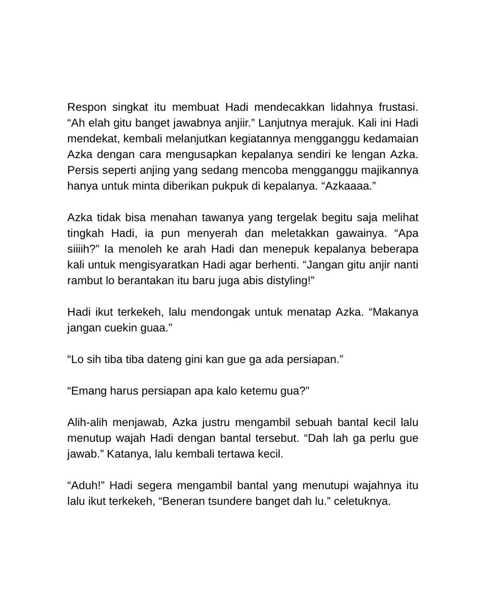 jeongkyunivers's tweet photo. #HadiAzka edisi lanjutan Hadi pamer rambut barunya ke Azka langsung ke depan orangnya
harusahi one tweet au https://t.co/nRpwrX39Jb