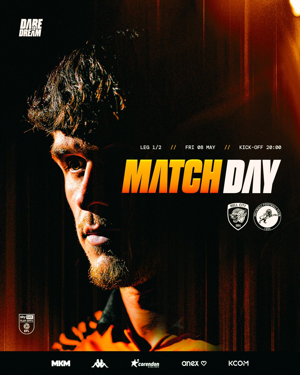 HullCity's tweet photo. Play-off football is here. A sold-out MKM awaits 👊

#hcafc https://t.co/2bkTHwi6pJ