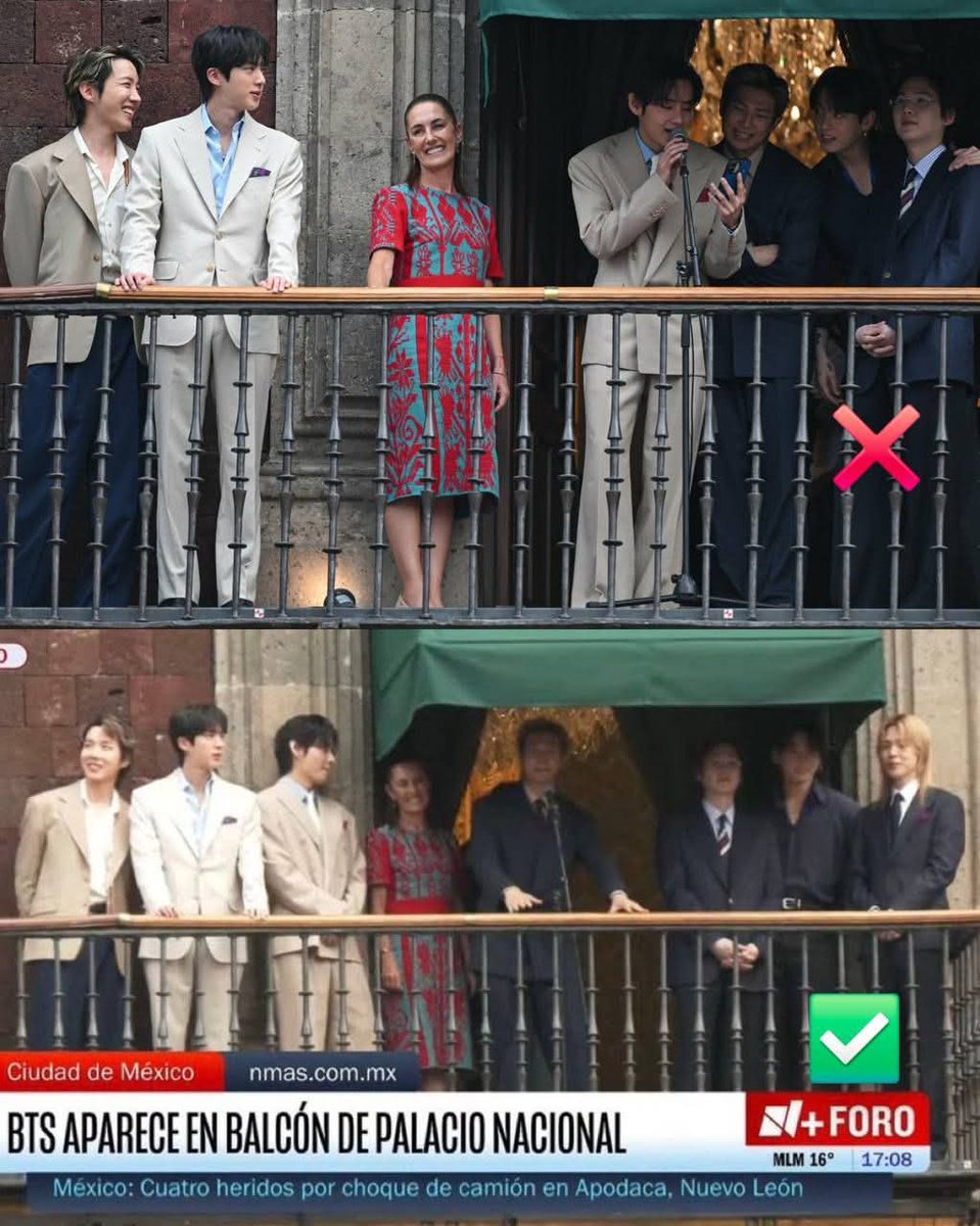 SSumyat61493's tweet photo. With all due respect,Madam President @Claudiashein, "Excluding Jimin from the official President's post is a lack of respect for the artist and the millions of fans who supported this national project. Jimin's impact in Mexico is undeniable.
#WhereIsJimin
#BTSisSeven https://t.co/5WJhD3HNm1