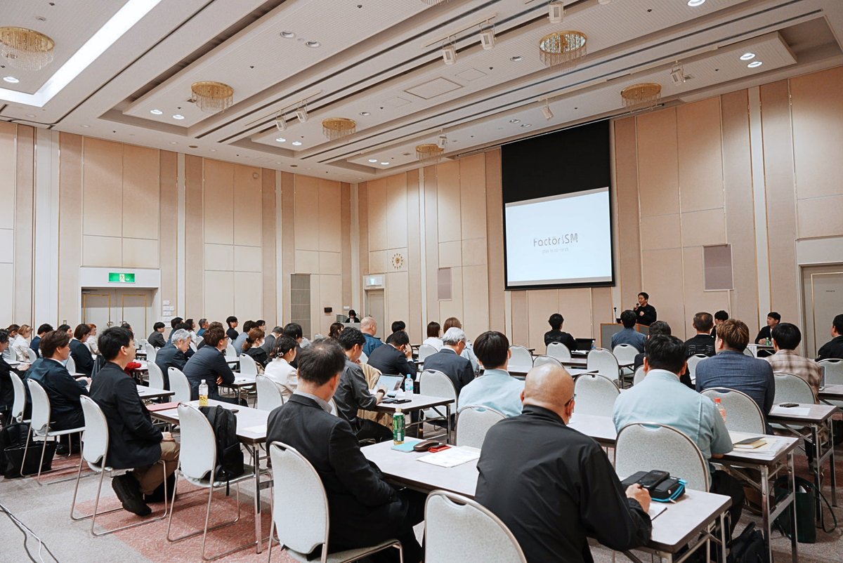 FactorISM2020's tweet photo. 4/24、堺商工会議所で #FactorISM2026 南エリア説明会を開催！

近畿経済産業局のお話や、参加企業のリアルな声から、オープンファクトリーが会社・社員・地域にもたらす変化を共有しました。

オンライン説明会も追加決定！
5/12(火)15:00〜 Google Meet開催
申込👇
https://t.co/7CtF6swElq https://t.co/wqfcDNxDYv