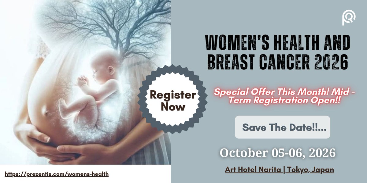morris_chr41348's tweet photo. 💬 Calling all researchers: Your work matters. Present it at the 3rd International Conference on #Womenshealth and #Breast #Cancer in #Tokyo.
Mid Term Speaker slots open.!!
https://t.co/PdjwDi8ky7 
@MedTwX #publichealth #conferences #speaker #callforabstract #collaboration @japan https://t.co/5VymLZIlmo