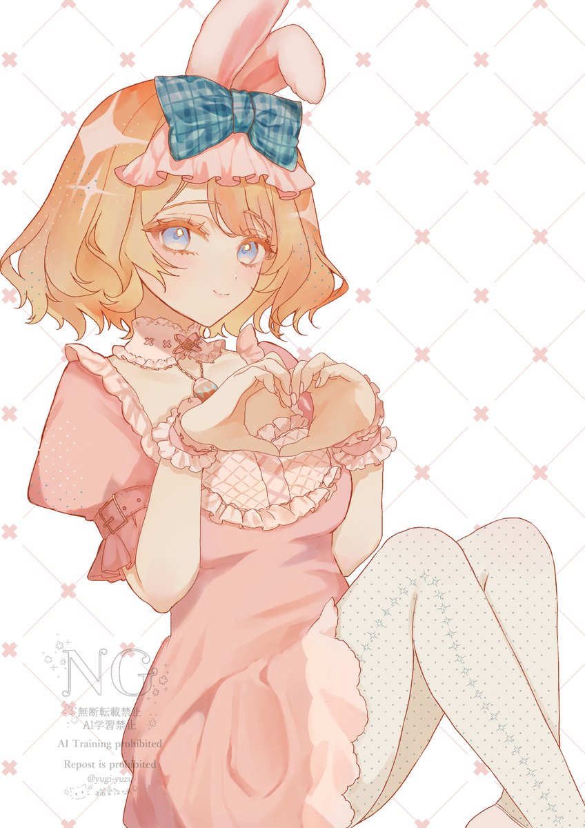 yugi_yuzu's tweet photo. ピンクバニーちゃん💗🐰
＃oc #イラストㅤㅤㅤ https://t.co/4t7lkZxXI3