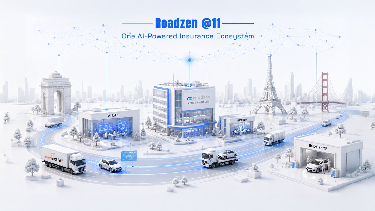 roadzeninc's tweet photo. In 2015, we started with a simple belief: auto insurance must be smarter, faster, and fairer. Today, our AI powers global mobility and auto insurance.

300+ AI models. 40M+ vehicles. One platform built to cover the full insurance lifecycle.

This milestone belongs to the team, clients, partners, and investors building the future with us.

As we scale for deeper global reach, our mission to build AI that makes every vehicle safer and every insurance experience seamless continues.