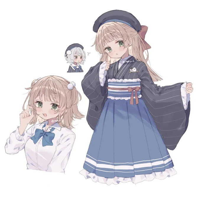 →はスプリングのやつ(和ロリ?+姫カット)