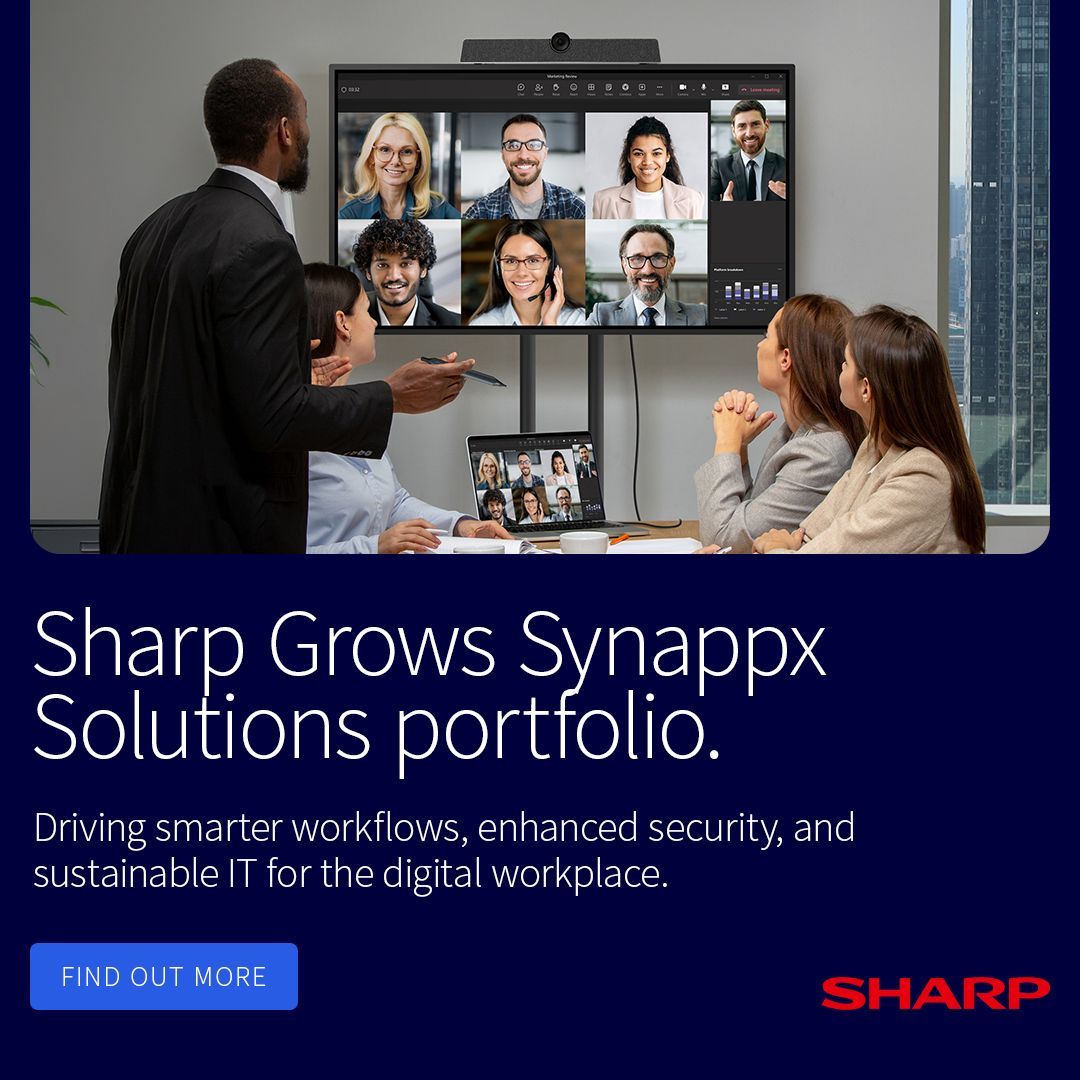 Sharp_ES's tweet photo. Continuamos impulsando la #TransformaciónDigital con soluciones #Synappx orientadas a optimizar flujos de trabajo, reforzar la #seguridad y mejorar la #colaboración.

Más información 👉 https://t.co/NJJZVOnmJH https://t.co/xbZHz79fdV