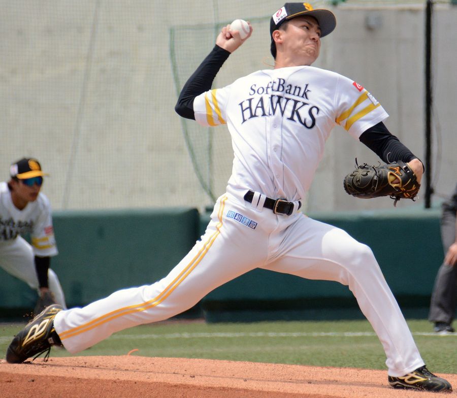 nishispo_hawks's tweet photo. 育成3年目の藤原大翔投手を支配下登録へ　

来週にも即先発デビューか　

2月の侍ジャパン戦でも好投

▼記事はこちらから▼ #sbhawks
https://t.co/MGo18lLIpy https://t.co/iJi0d9Bpi4