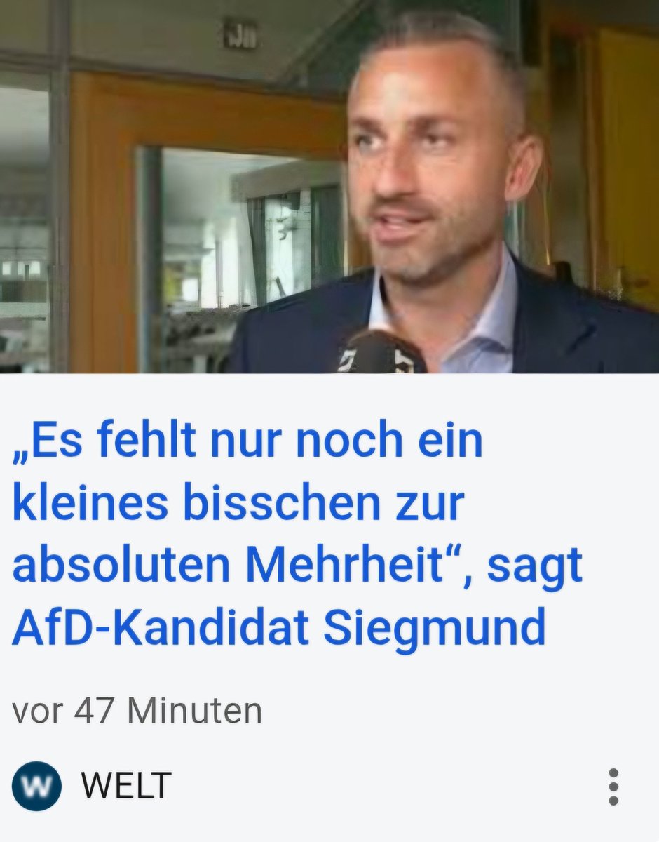 nikitheblogger's tweet photo. Ich unterstütze Ulrich Siegmund als Ministerpräsident zu 100%! Wer noch? 💙 https://t.co/3qQ0HVotw0