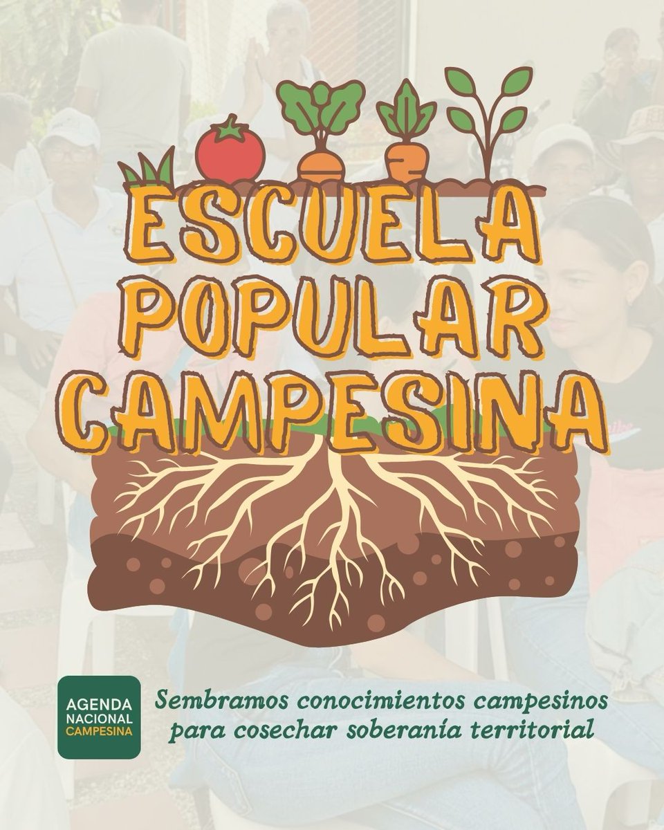 agendanacionalc's tweet photo. Este fin de semana iniciamos la Escuela Nacional Campesina de la @agendanacionalc con participación de 60 jóvenes, líderes y lideresas del caribe Colombiano. La formación política es parte de la Reforma Agraria.
@petrogustavo
@MinIgualdad_Col
@MinAgricultura 
@AgenciaTierras https://t.co/ZZOGZhaPuR