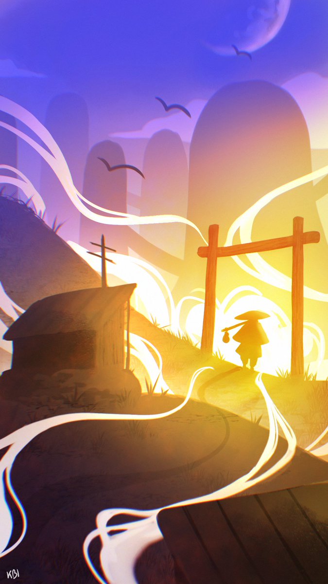fern901's tweet photo. Practicing backgrounds #illustrationㅤ https://t.co/O0wFPcQPCQ