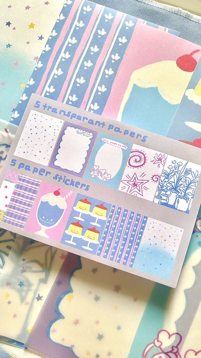 deco paper vol.1 coming to #cf22 
journaling baddies merapat please🪩
