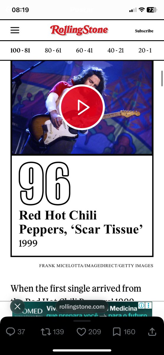 RHCP Brasil tweet media
