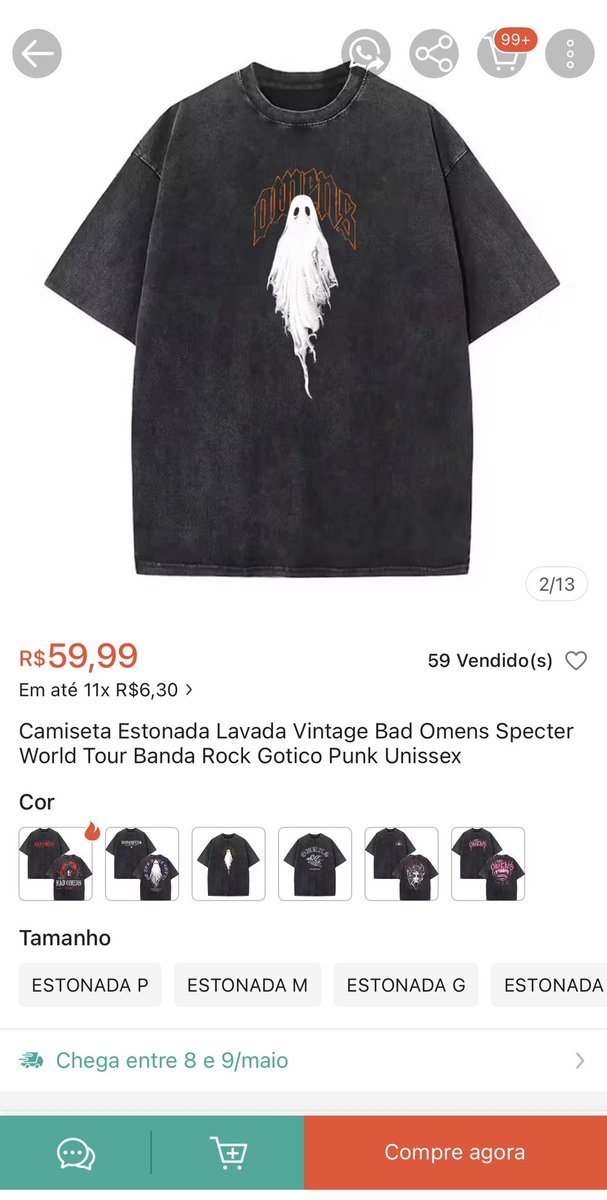 meu posicionamento: comprando merch falsificado 🤩