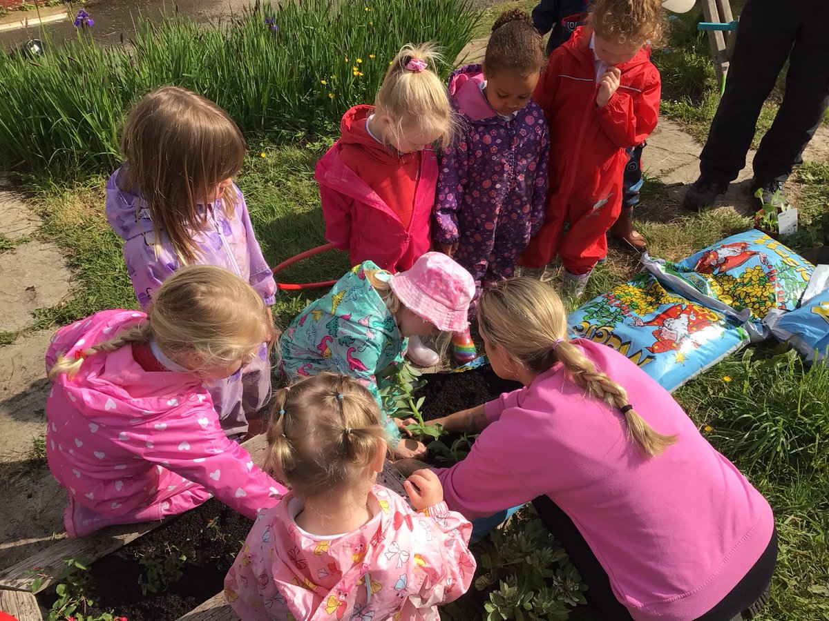 Penclawdd's tweet photo. What a glorious morning! All FL learners have come together to spruce up our downstairs woodland! Amazing to see the collaboration between the older and younger learners! The conversations about different plants and their needs were so inspiring! Bring on the feast! #Pencpeng https://t.co/5uQAxN2KsQ