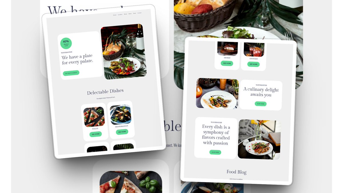 Manuelytics01's tweet photo. Still designing.
Clean layouts, smooth structure, and conversion-focused experiences.Recently designed this restaurant landing page in GoHighLevel with a modern luxury feel.#GoHighLevel #LandingPageDesign #WebDesign #FunnelDesigner #UIUX #RestaurantWebsite https://t.co/wlpSRrfXnL