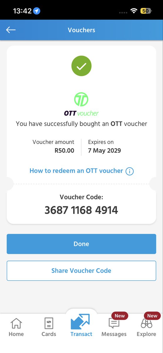 LungisaniMk49's tweet photo. Ott voucher R50 🔥🫂✌🏽
Send proof if you got it 

More giveaways coming here 🔥✌🏽 https://t.co/BmQTNvLRzA