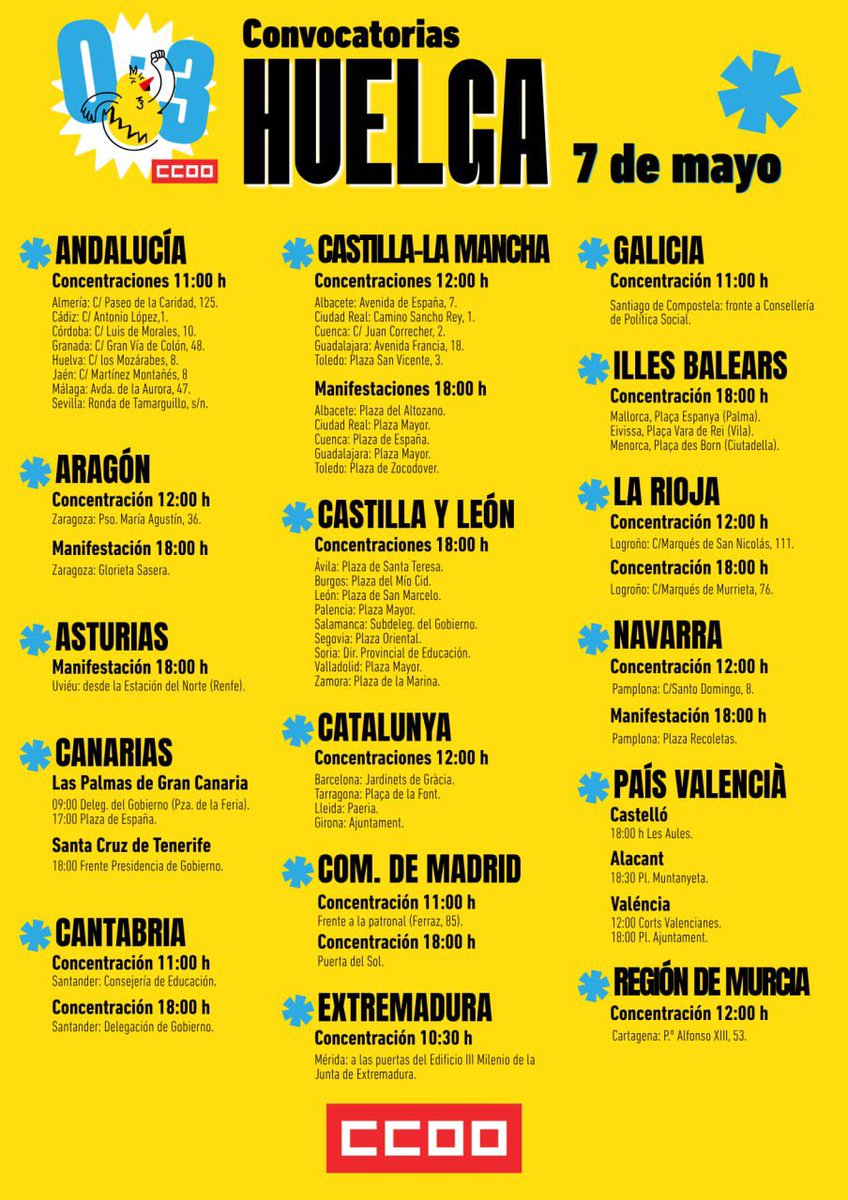 CCOO Enseñanza tweet media