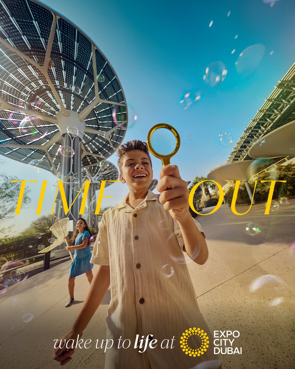 expocitydubai's tweet photo. Wake up to what matters most.

At Expo City Dubai, life moves with more space for family, connection and the experiences that bring people closer.

#ExpoCityDubai #WakeUpToLife

في مدينة إكسبو دبي، تمضي الحياة بإيقاع يقرّب بين الناس، ويخلق مساحة للترابط والتواصل الحقيقي.

#مدينة_إكسبو_دبي #هنا_تتجدد_فيك_الحياة