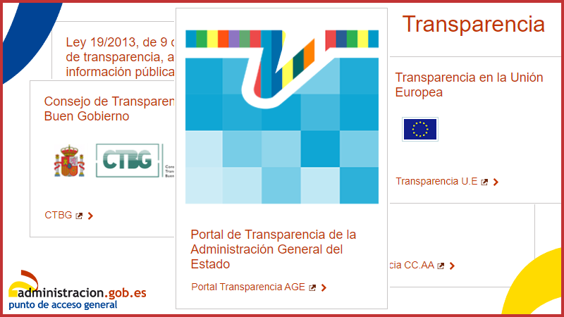 060gobes's tweet photo. Si buscas info sobre #Transparencia en la Administración, mira esta página 👇 
https://t.co/ldIbcmCGB6
Te da acceso a la ley 19/2013 y a distintos portales relacionados con la Transparencia en la AGE y CCAA https://t.co/Yzx99V4NkH