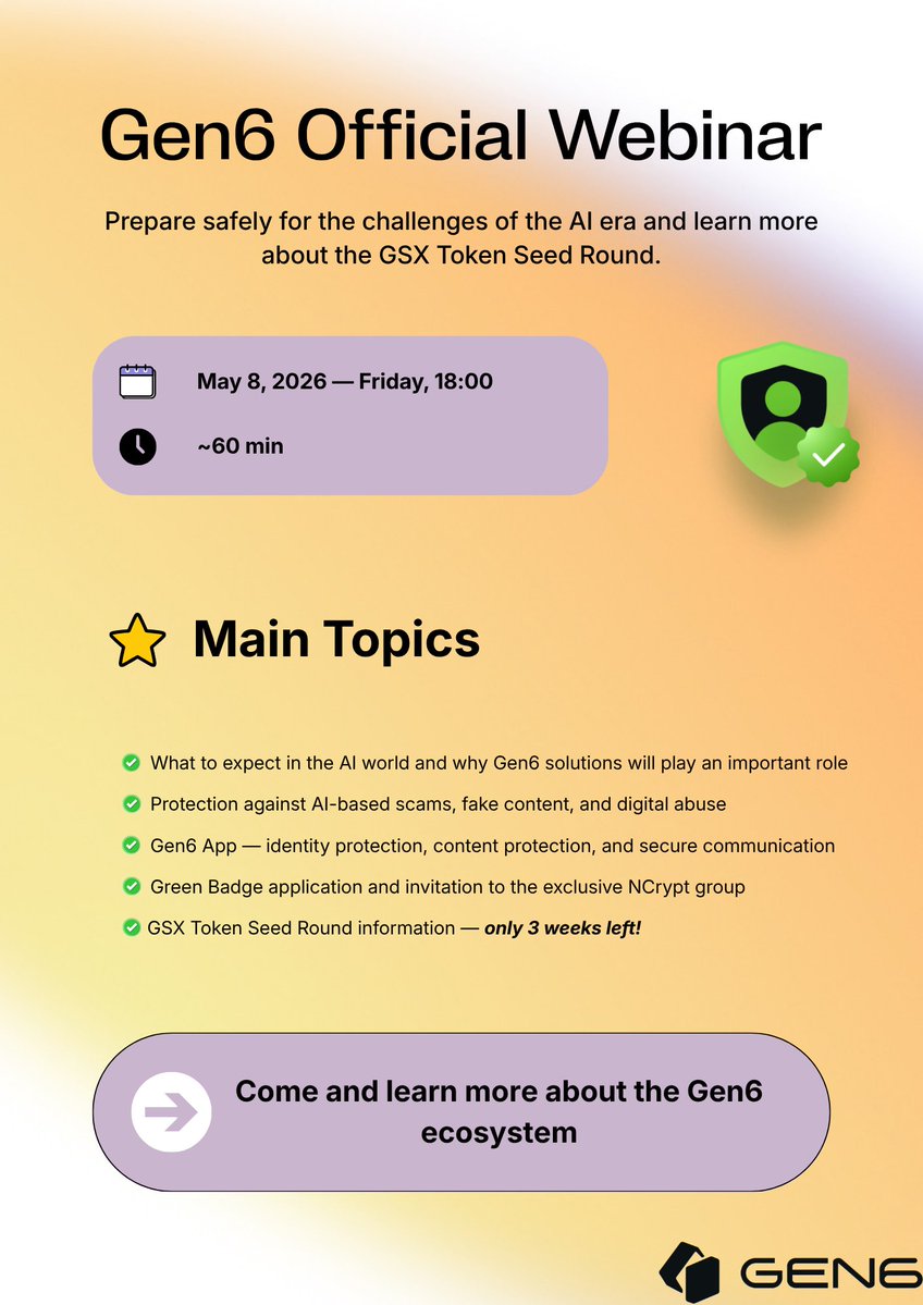 Gen6 tweet media