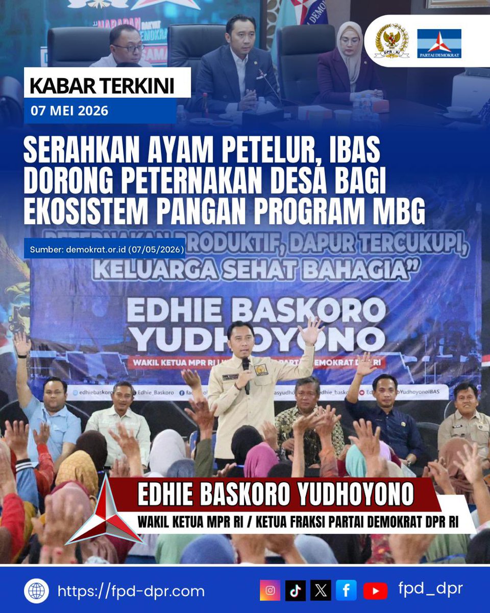 Fraksi Partai Demokrat DPR-RI tweet media