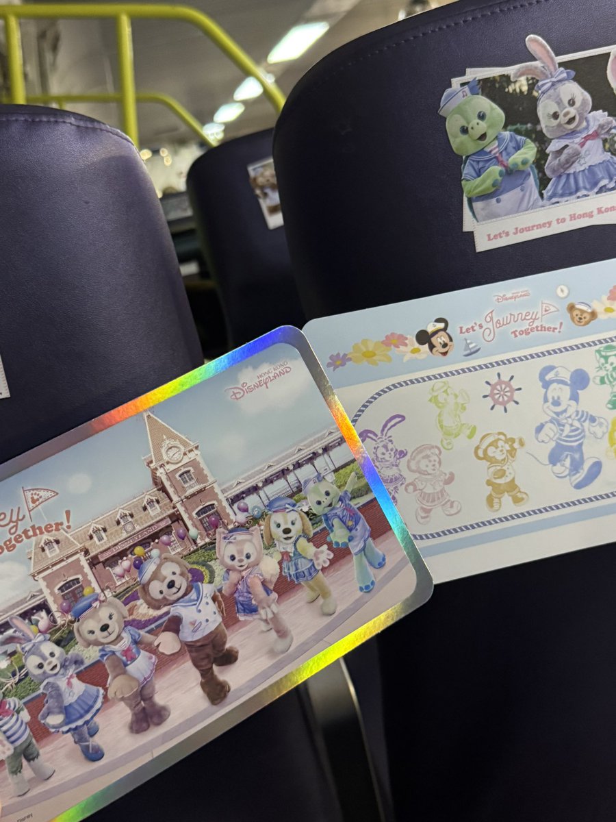 tonnmay's tweet photo. 🇭🇰centralからダッフィーの船乗ってみました🥰🫶
スタンプラリーして、船内見て回って、あっという間に下船の時間だった🥹
とっても楽しかった☺️🫧 https://t.co/kg1t4zEaQA
