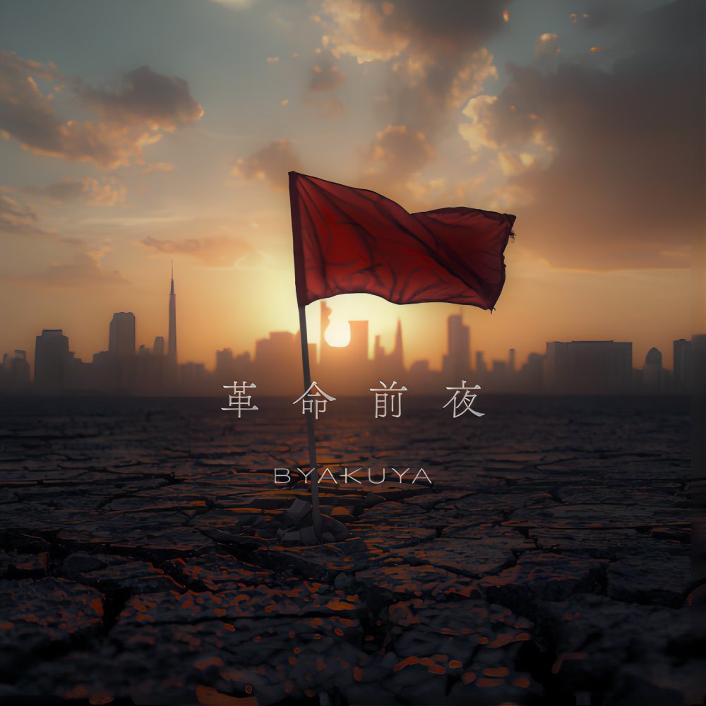 BYAKUYA__JP's tweet photo. ⁡
⁡
[information]
⁡5th single 「革命前夜」
各配信ストアにてRelease
⁡アーティスト名変更に際して、
各サブスクリプションのアーティストページがƵkyunからBYAKUYAに変更しております。
BYAKUYA アーティストページ
⁡https://t.co/9KL1GVlvoN

#BYAKUYA https://t.co/I2FFrEbayl