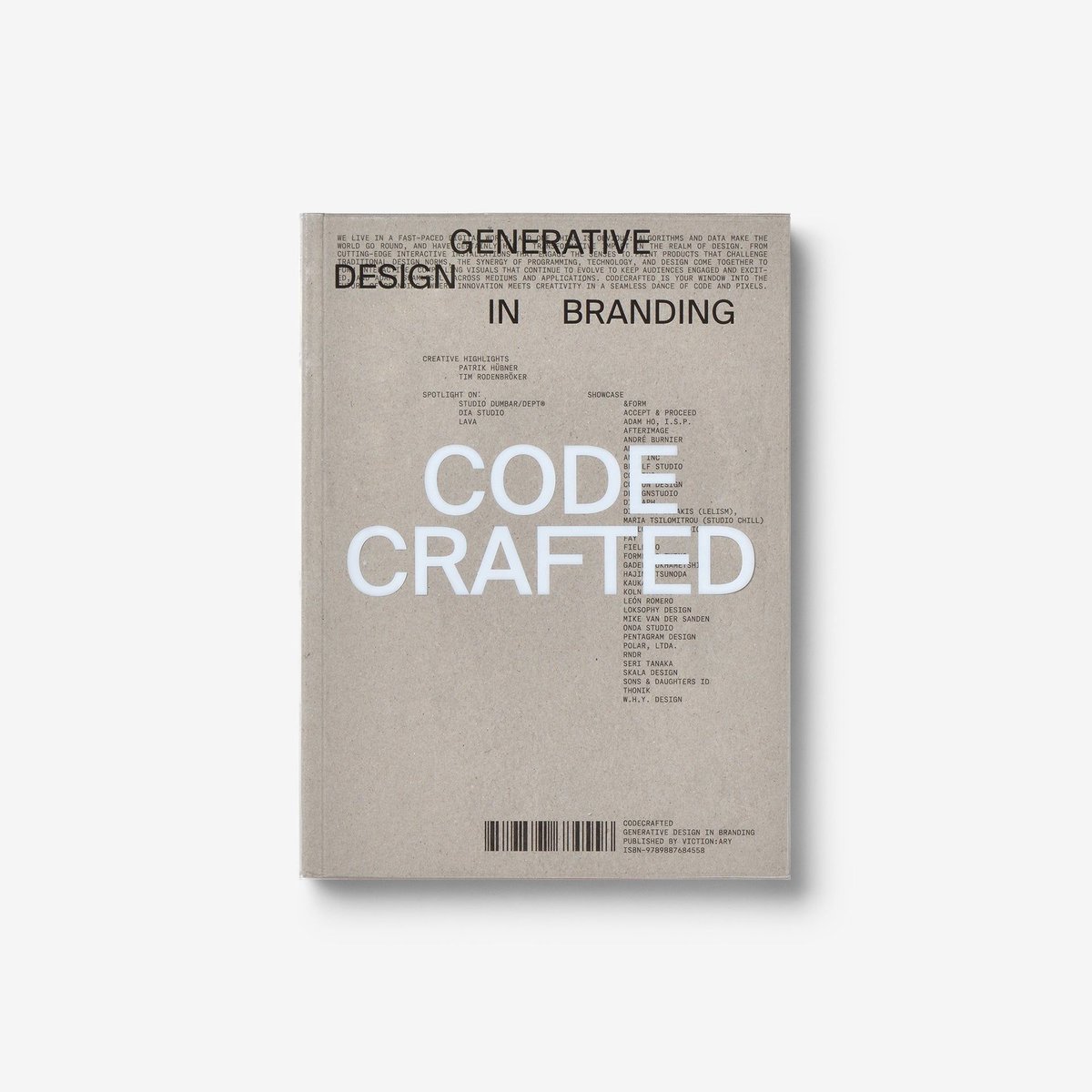 コードと創造性。 『CodeCrafted: Generative Design in Branding』 https://t.co ...