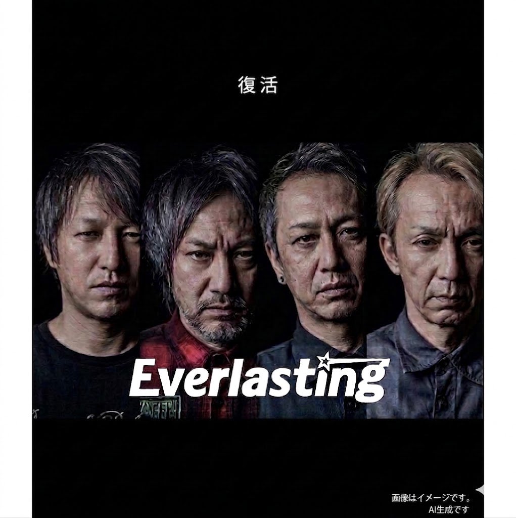 2026.7.5.sun
両国サンライズ

Everlasting x パイン pre
「両国狂騒」
-Place Of Meeting-

Everlasting
and more...

パインさんのためにエバラス復活します🔥
チケット予約受付開始！